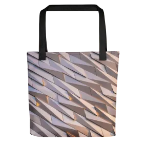 Abstract Metal Tote Bag