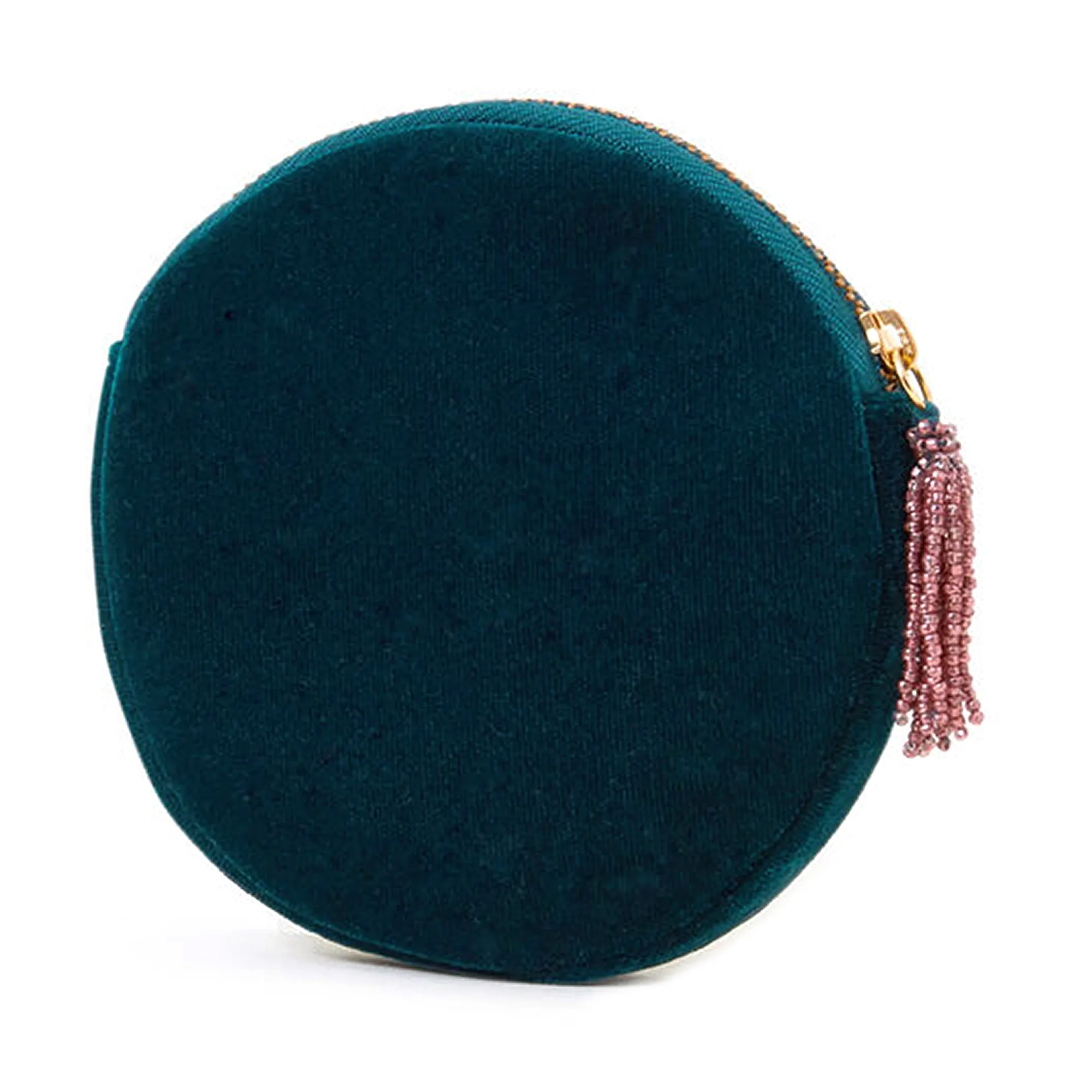 Accessorize London Women's Teal Pinata Circle Coin Purse