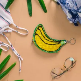 Banana Coin Purse   Keychain