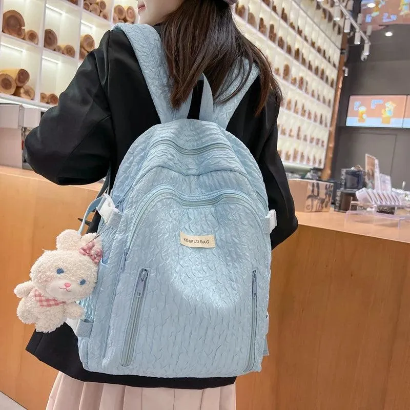 BCB248 Cool Backpack - Kawaii Nylon Laptop Book Bag