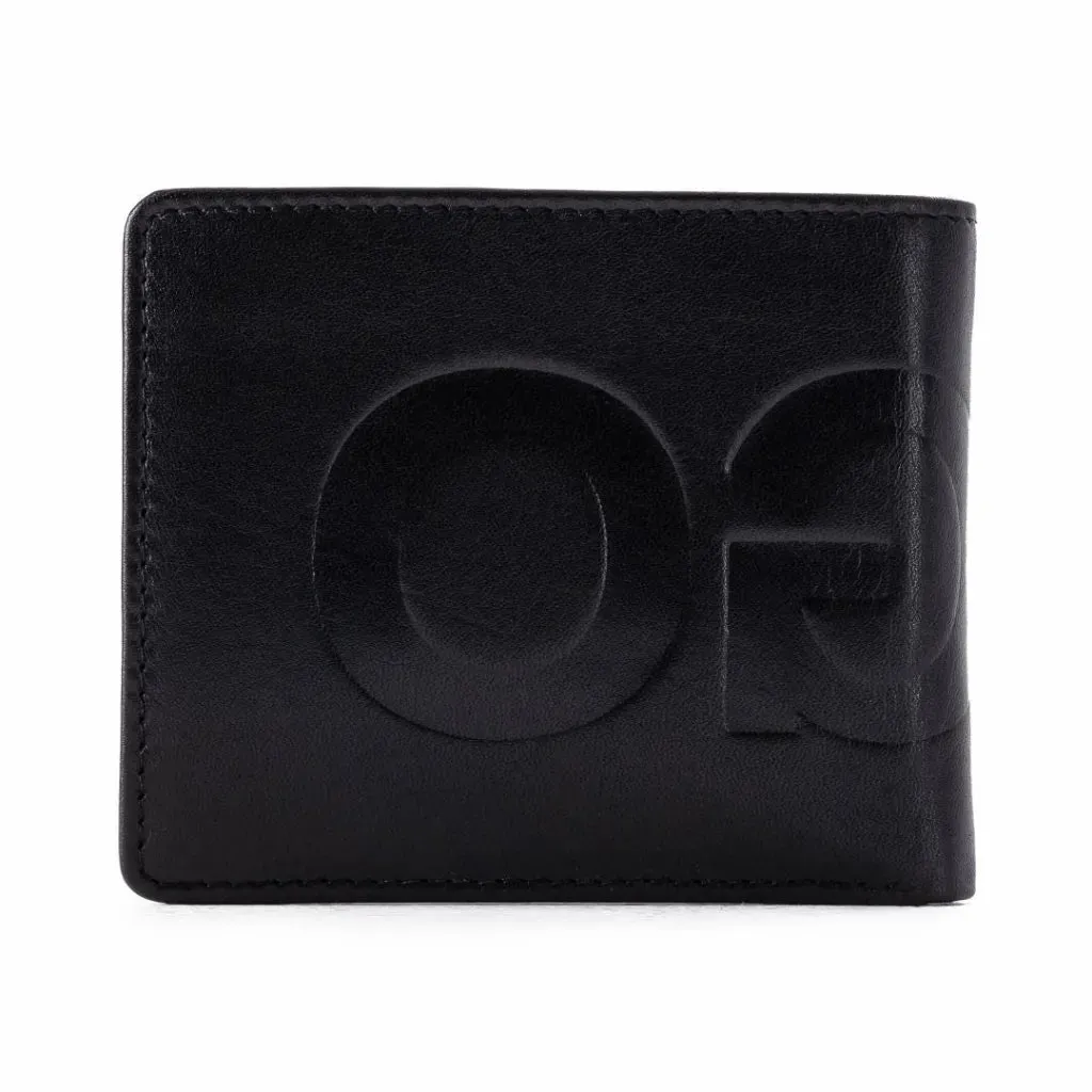 BOSS Printed HUGO logo Bi-Fold Wallet - BLK