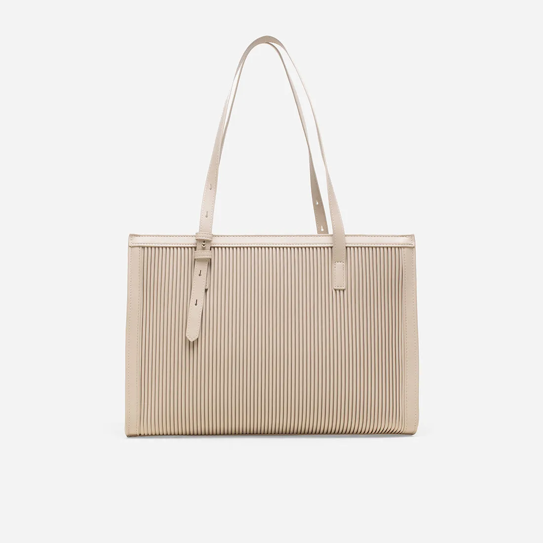 Brie Pleated Tote Bag