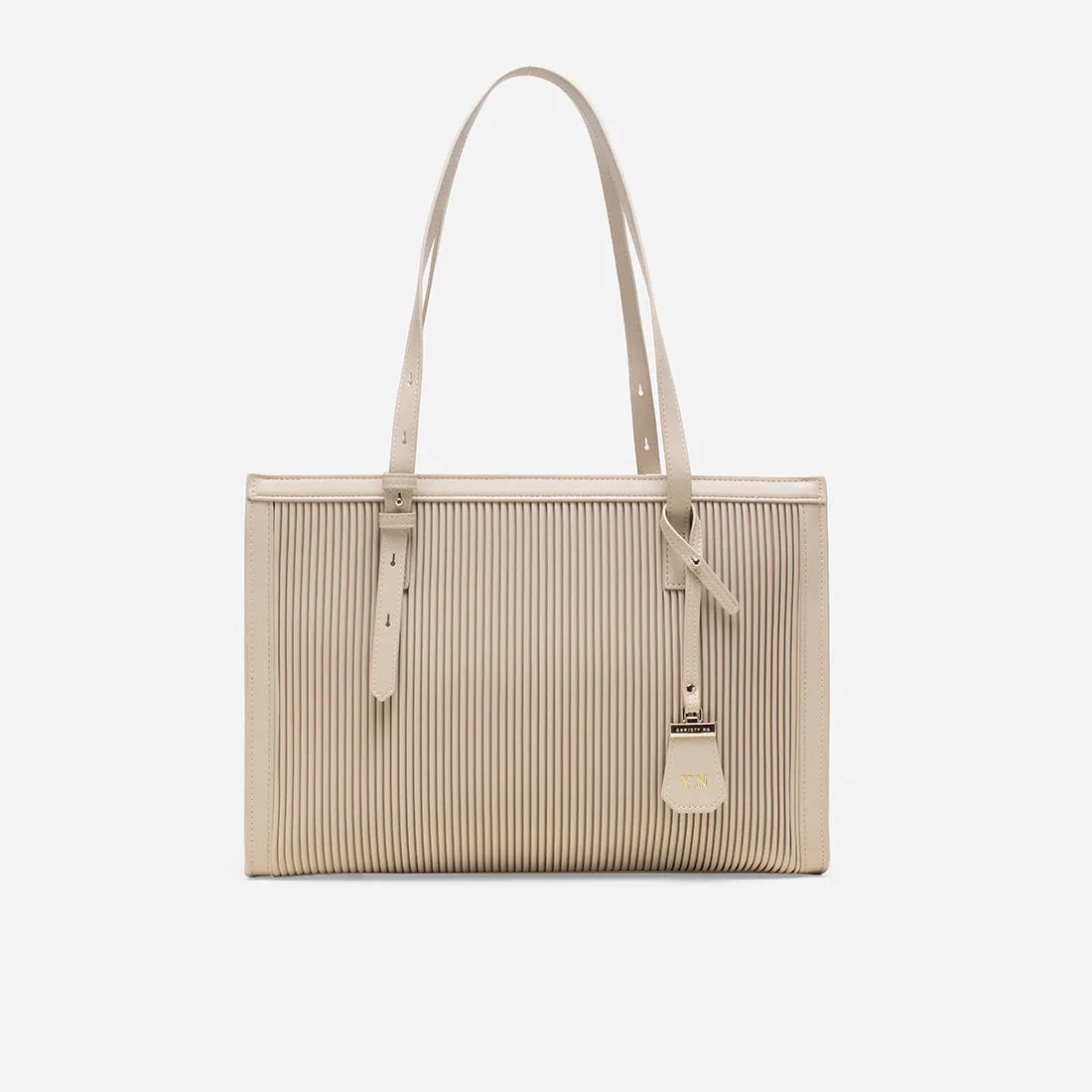 Brie Pleated Tote Bag