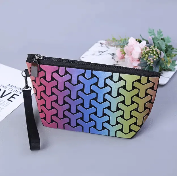 Color Changing Geometric Luminous Purse Women’s Crossbody Bags