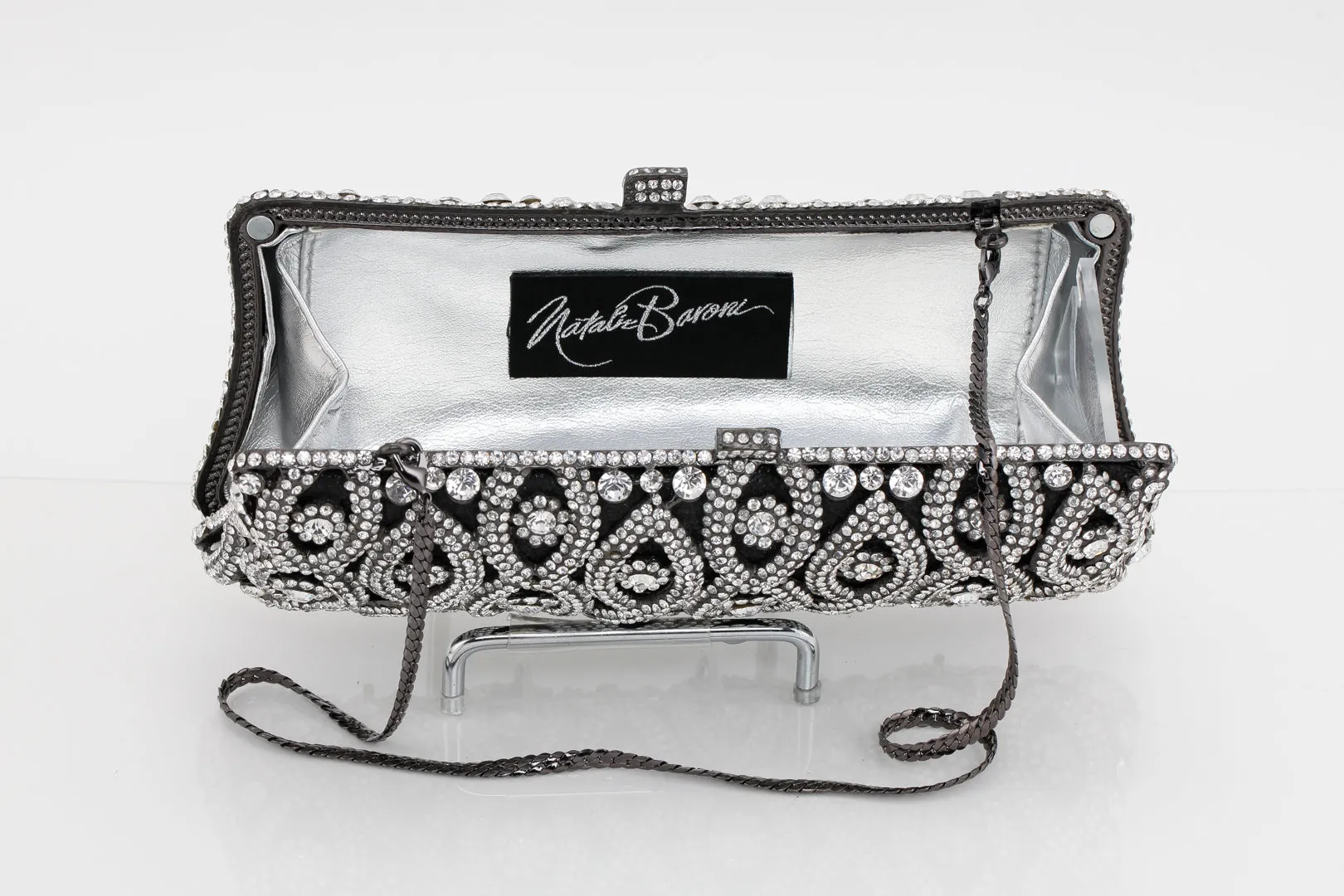 Diamond Pillow Evening Bag