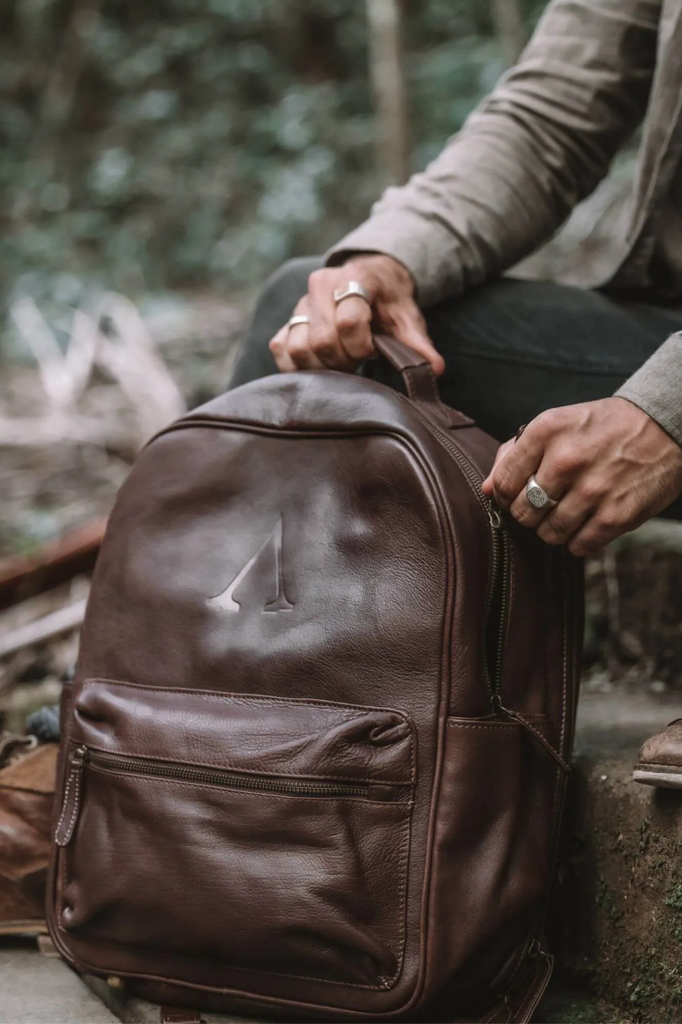 Edmond Leather Backpack