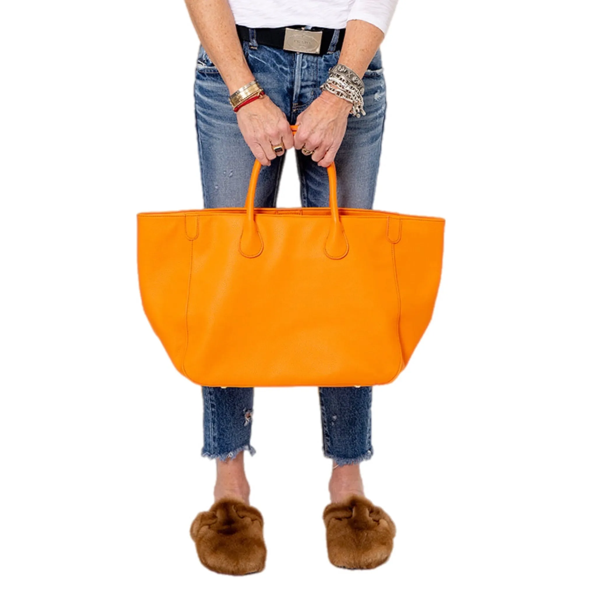 Everyday Vegan Tote - Orange