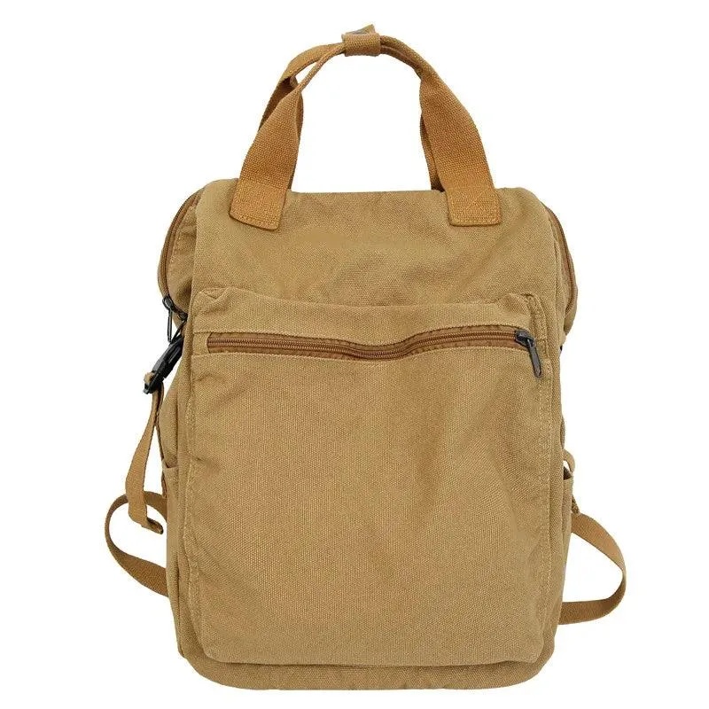 FC234 Portable Canvas School Cool Backpack: Large Capacity