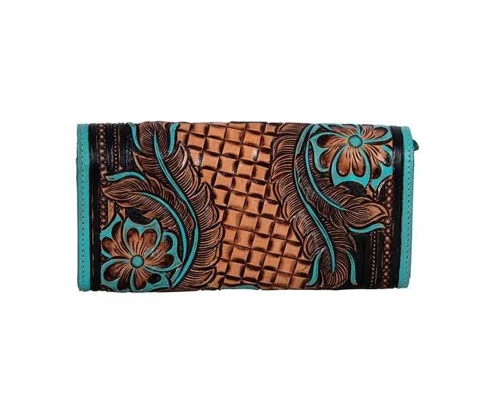 Flower Crest Ridge Wallet