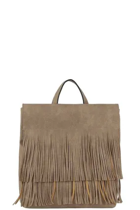 FRINGE BACKPACK