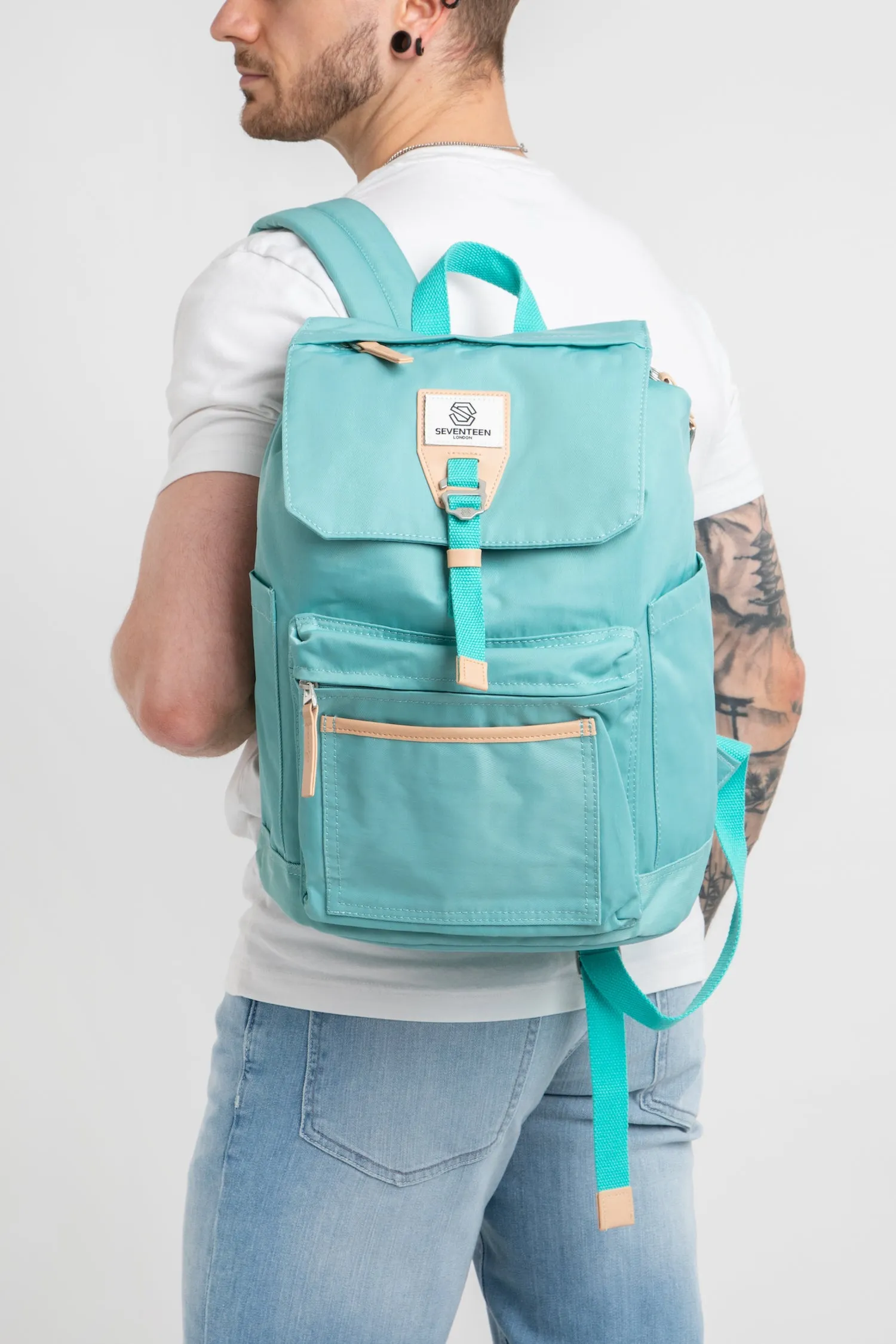 Fulham Backpack - Turquoise