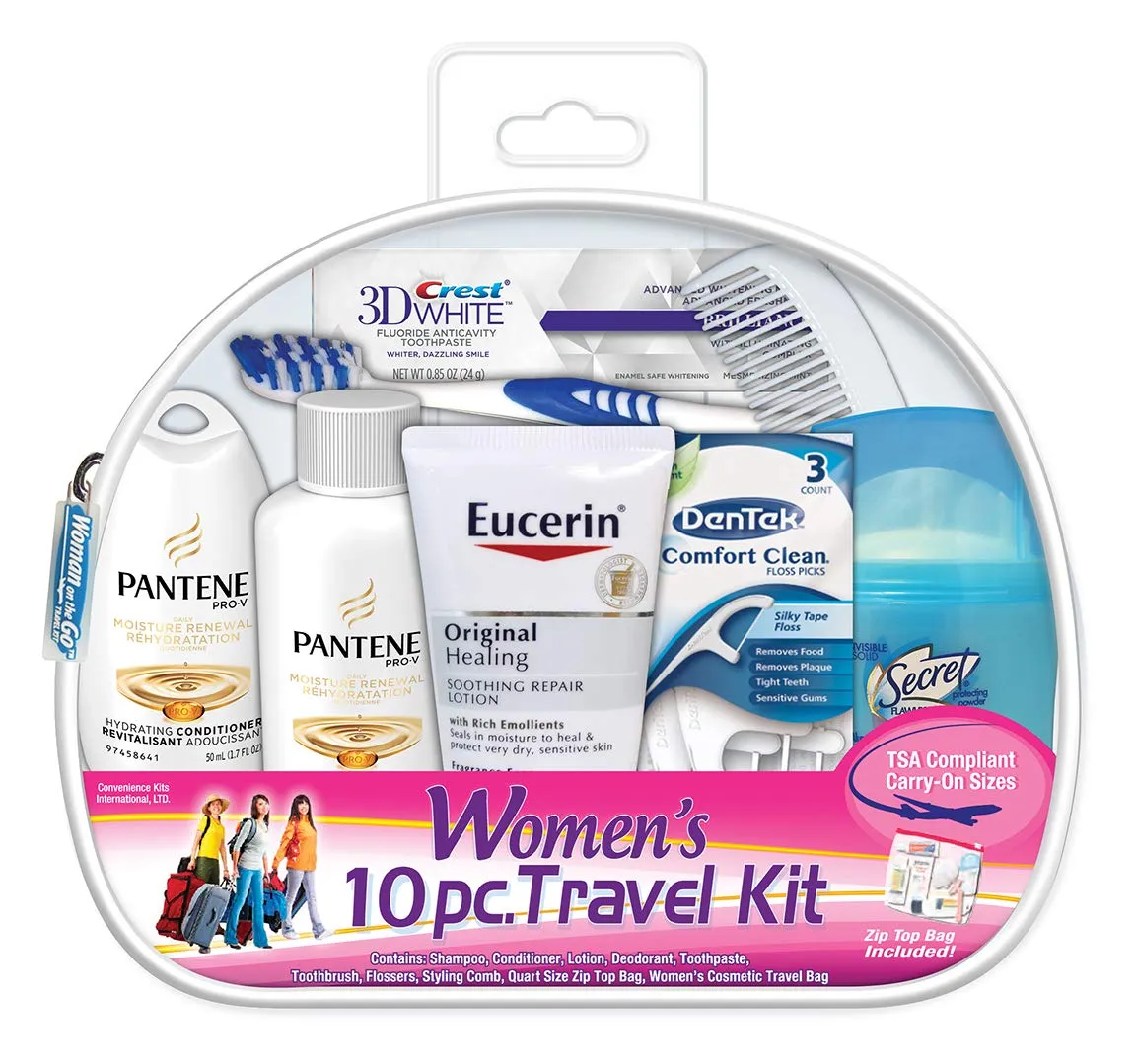 Girl's Travel Toiletry Kits