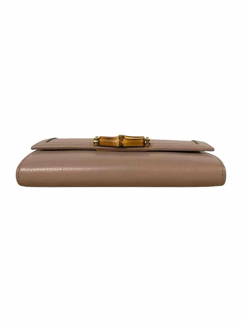 Gucci Bamboo Bit Envelope Wallet