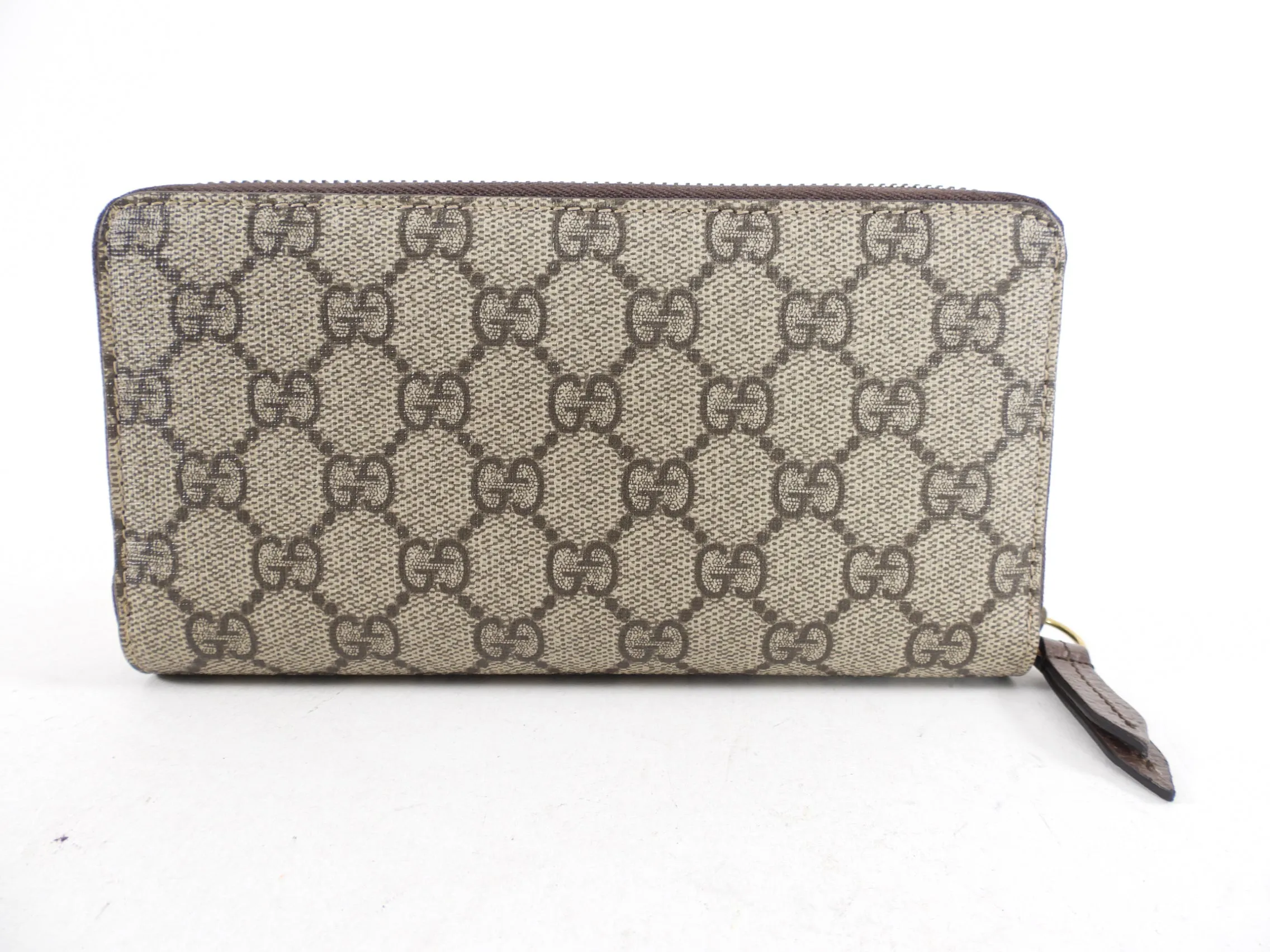 Gucci Neo Monogram Long Continental Zippy Wallet