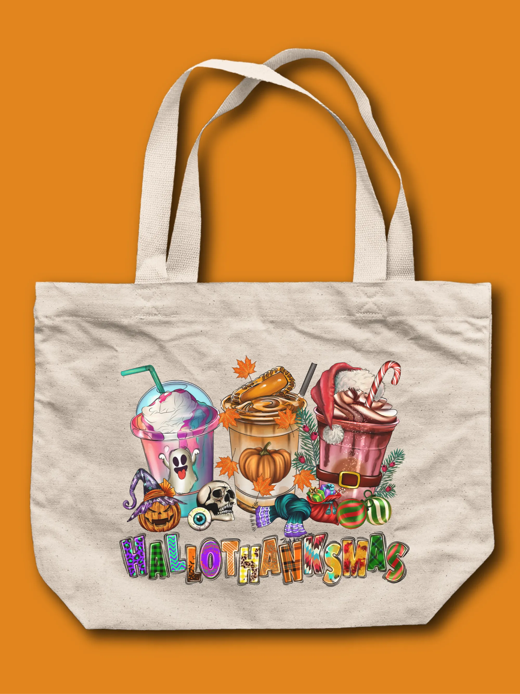 Hallothanksmas Tote Bag