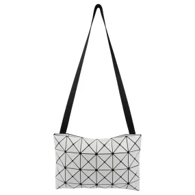 Issey Miyake Bao Bao White Large Lucent Crossbody Shoulder Sling Bag