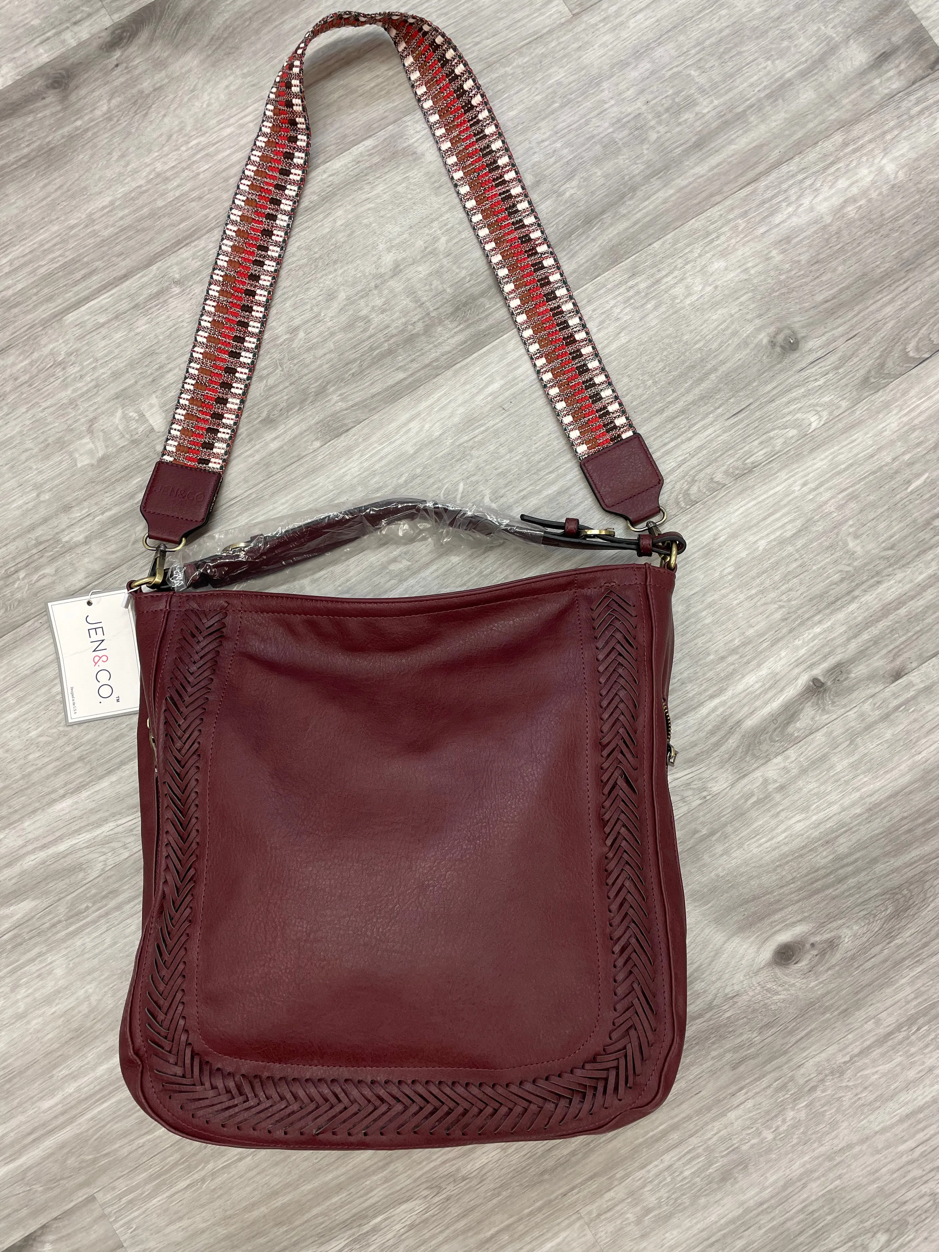 Jen & Co Aris Whipstitch purse