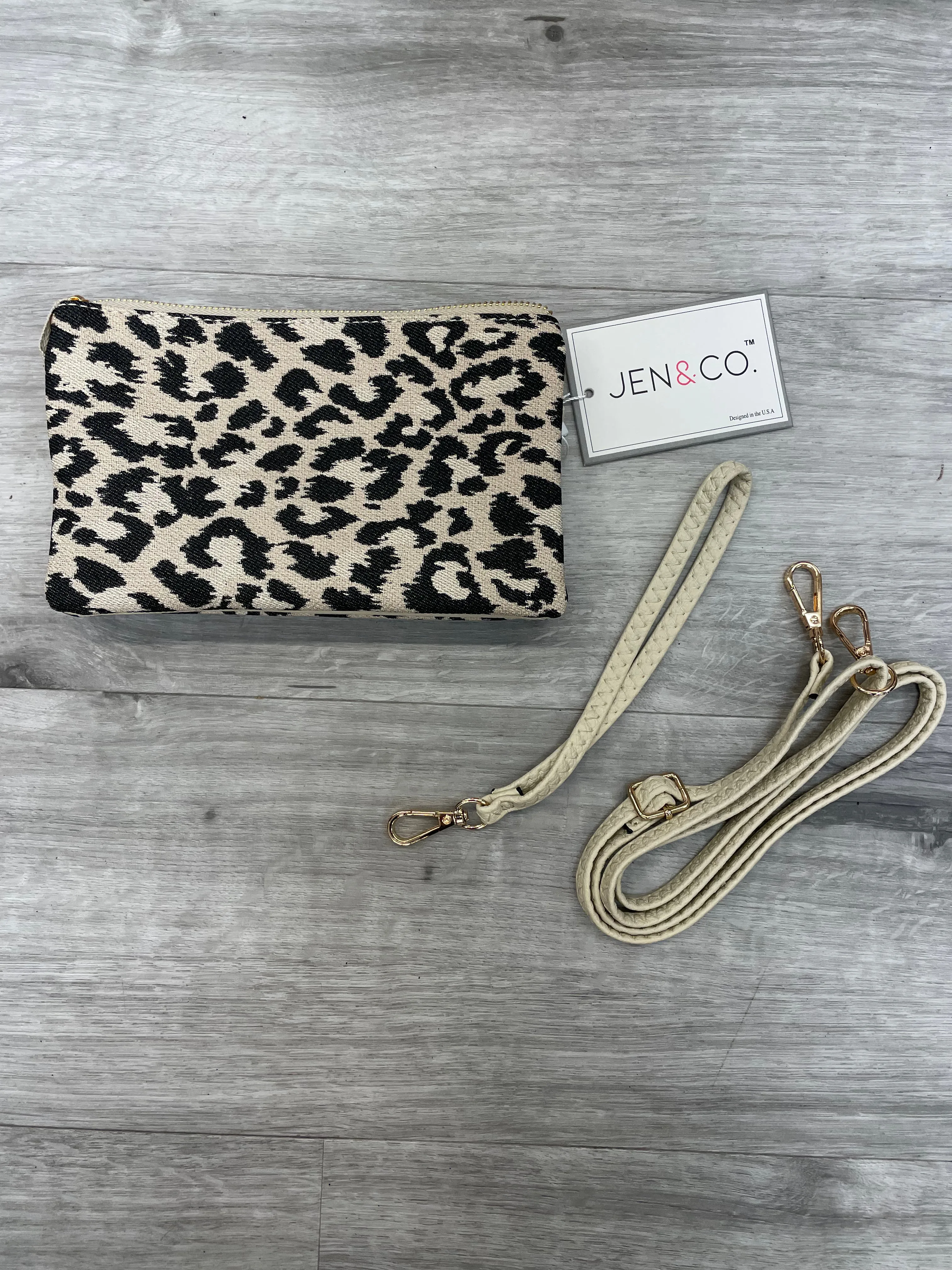 Jen & Co. Riley Cheetah Crossbody