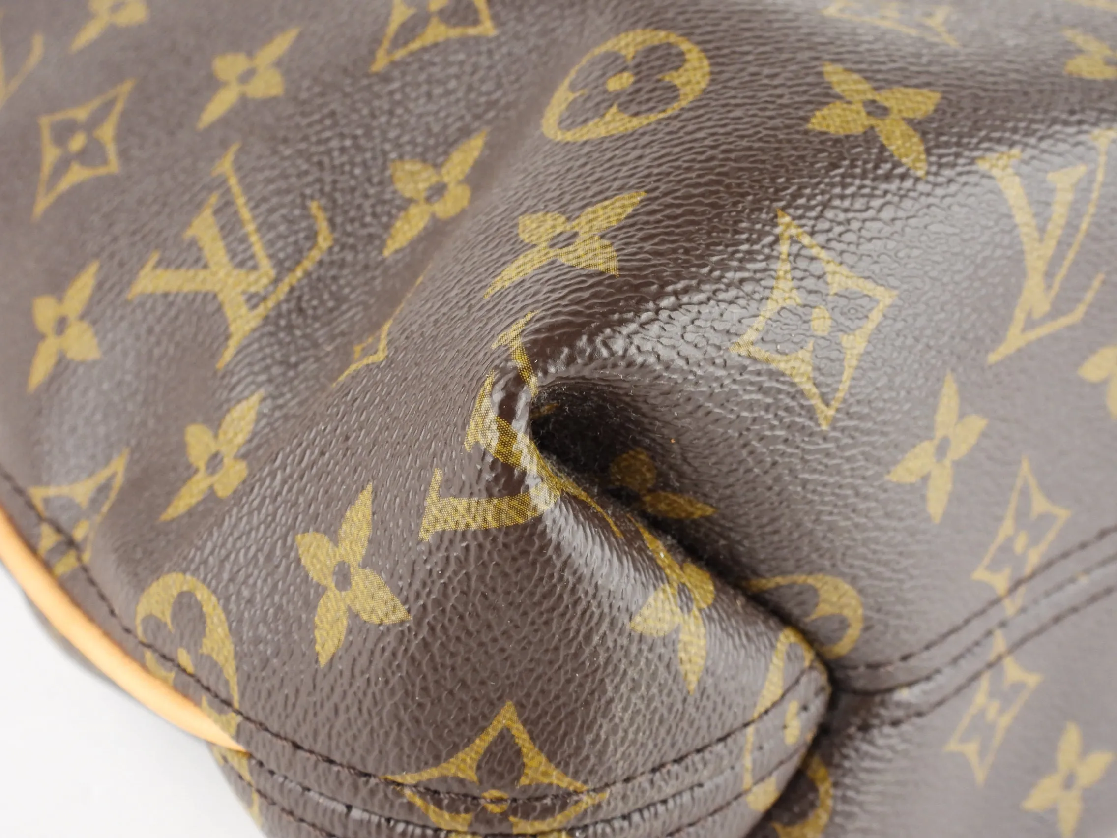 Louis Vuitton Brown Monogram Coated Canvas Sully PM Shoulder Hobo Bag