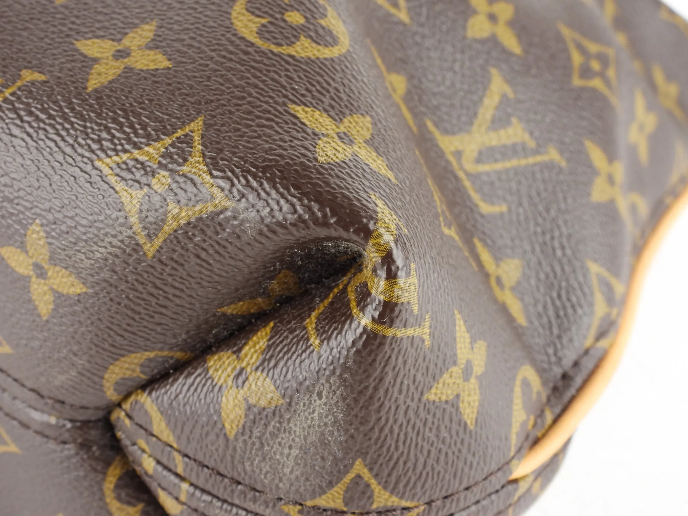 Louis Vuitton Brown Monogram Coated Canvas Sully PM Shoulder Hobo Bag