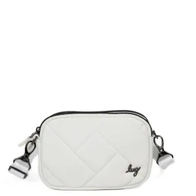 LUG Coupe Matte Luxe VL Convertible Crossbody Bag in White