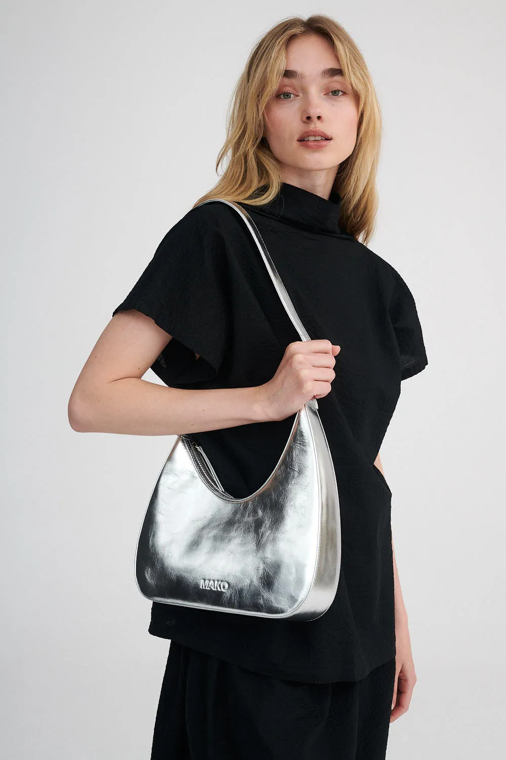 Luna Shoulder Bag Silver