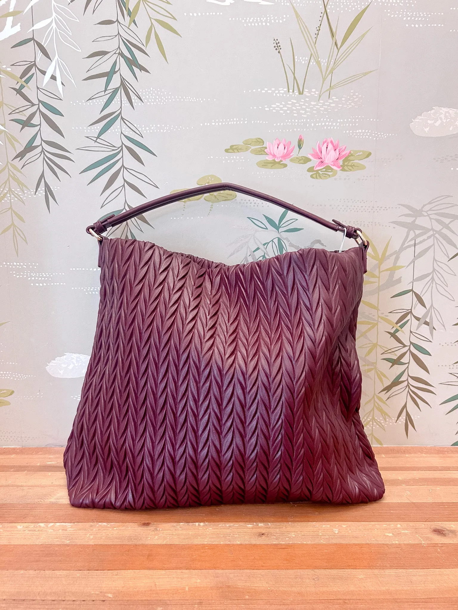 Marianne Textured Bag Burgundy