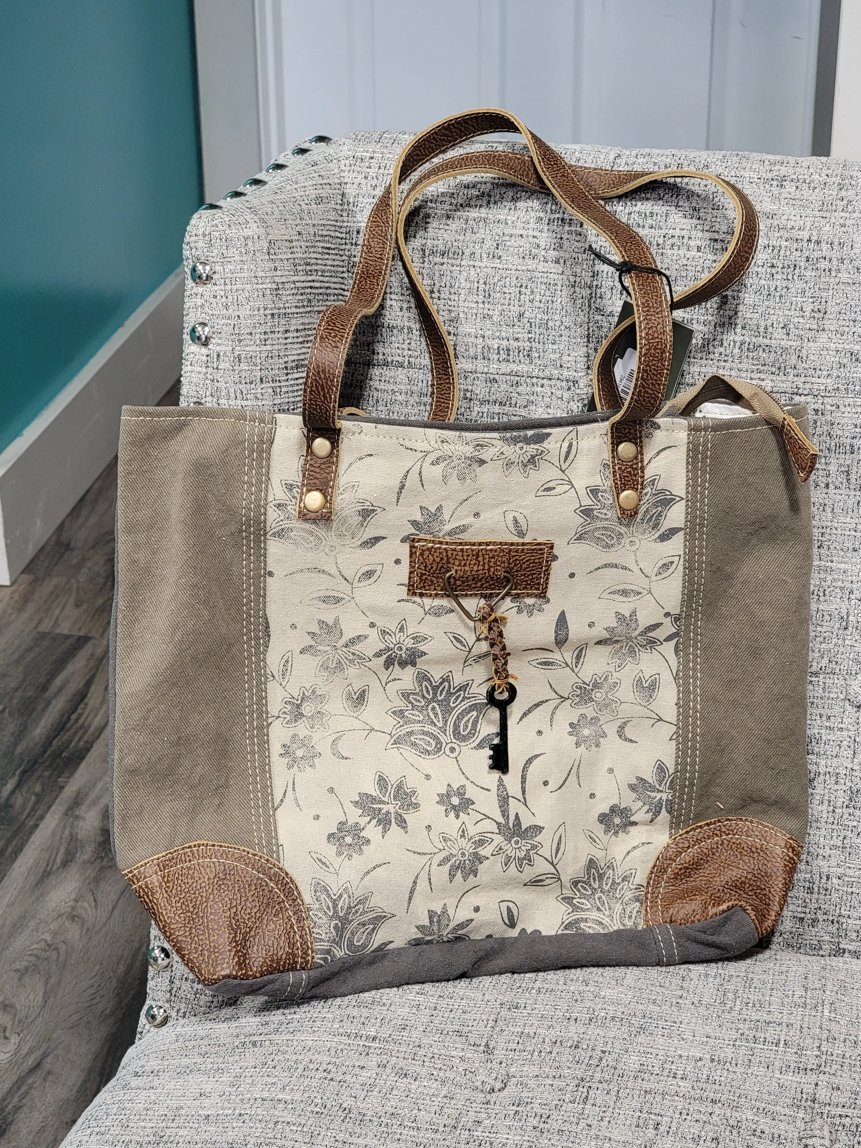 Myra Key Tote Bag