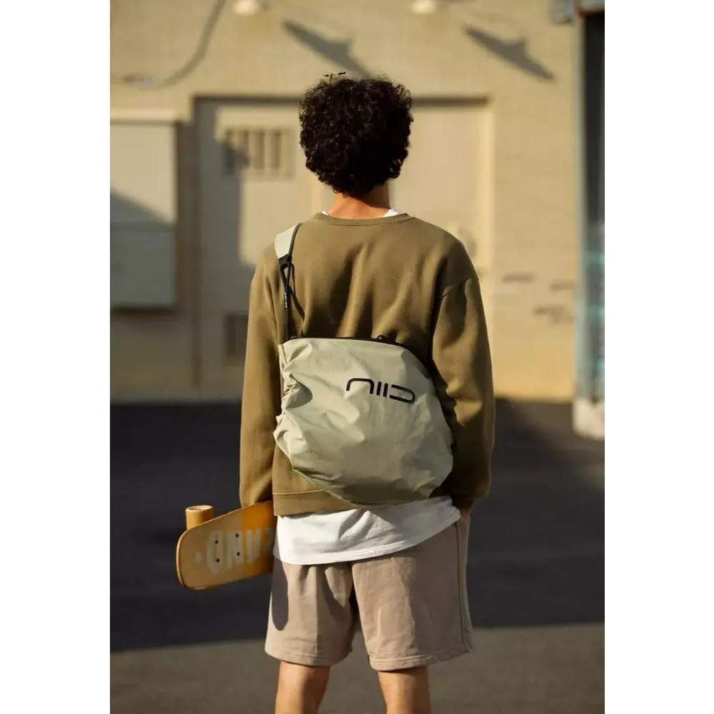 NIID NIID ST@TEMENT S7 TOTE BAG / GREY / YELLOW-GREY