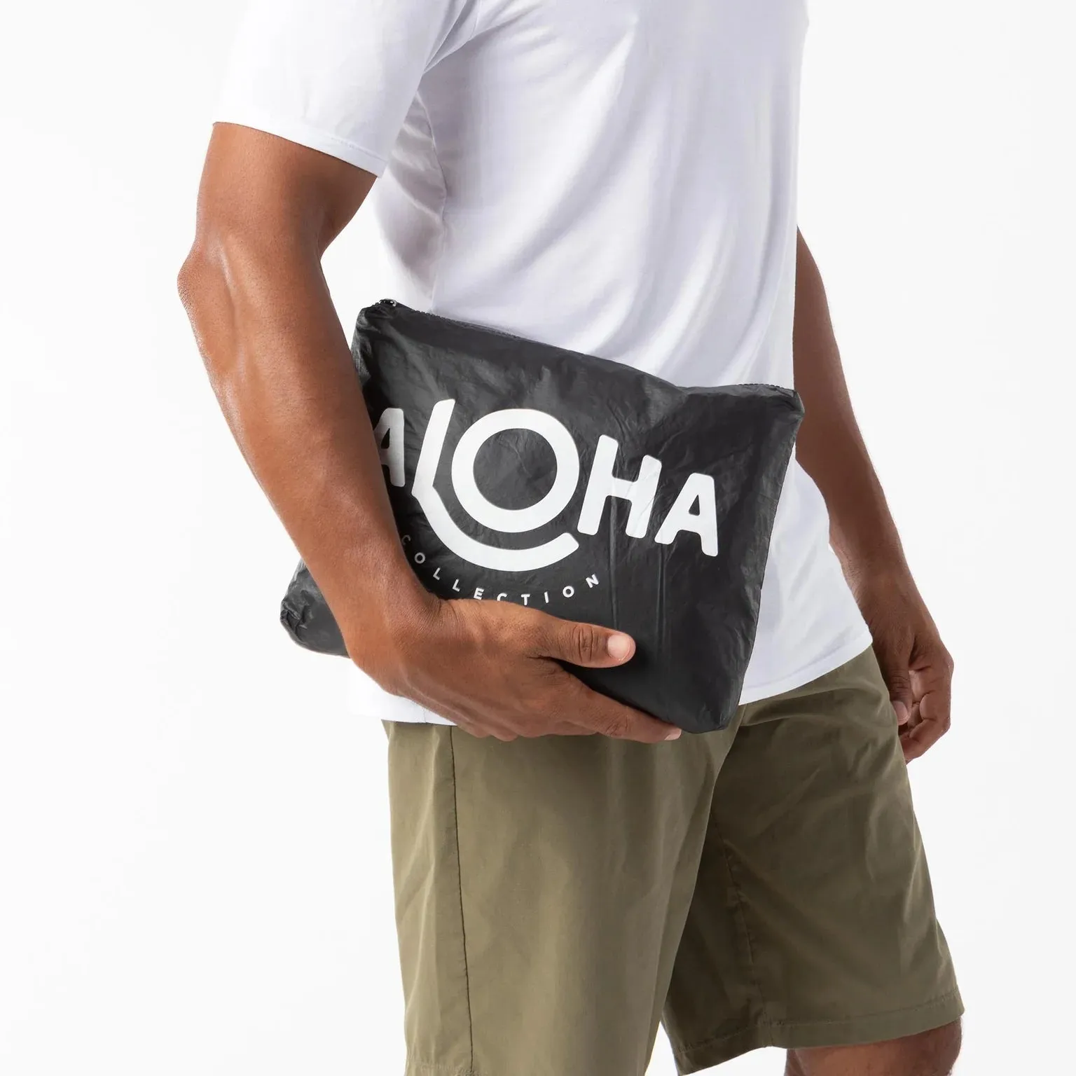 Original Aloha Mid Pouch / White & Black