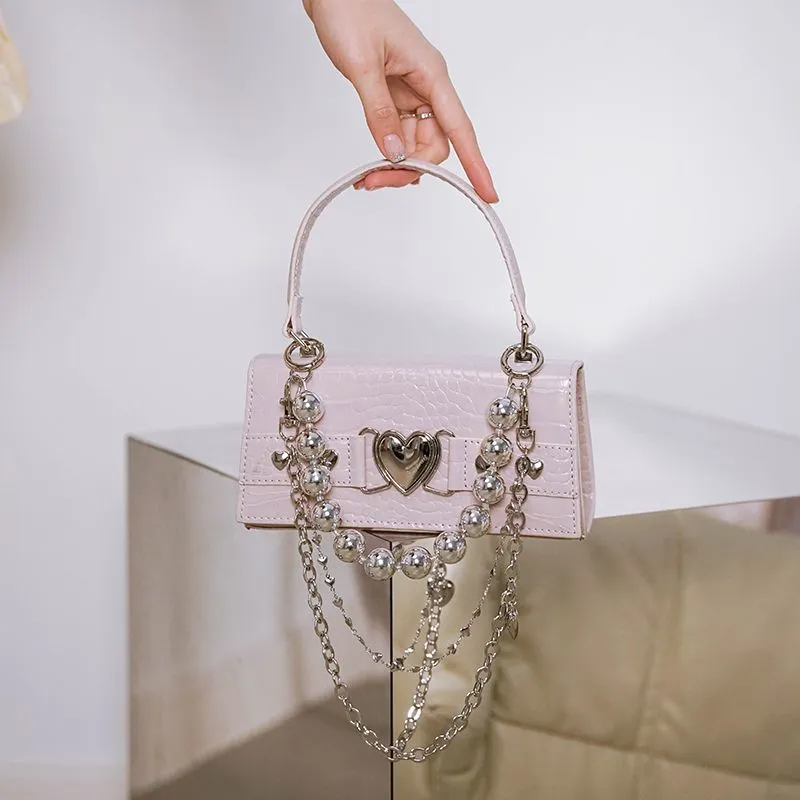 Pretty Heart Pink Handbag - Kimi