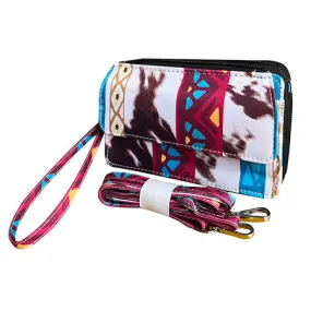 SALE! Aztec Cow NGIL Canvas All in One Wallet