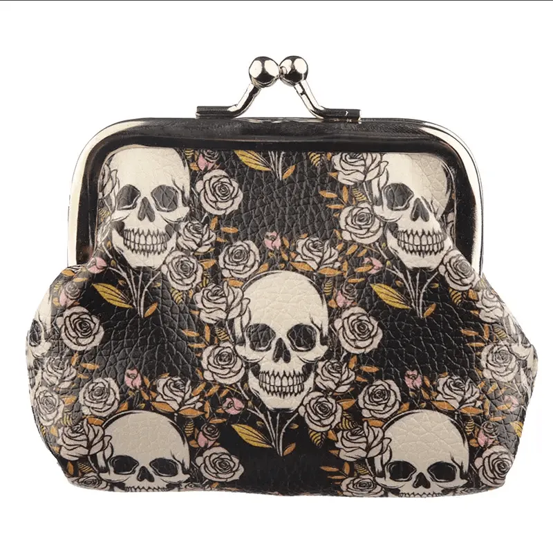 Skulls and Roses Tic Tac Purse