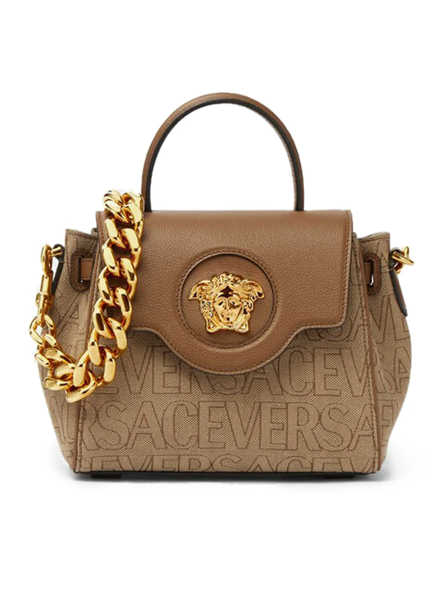 SMALL LA MEDUSA VERSACE ALLOVER BAG