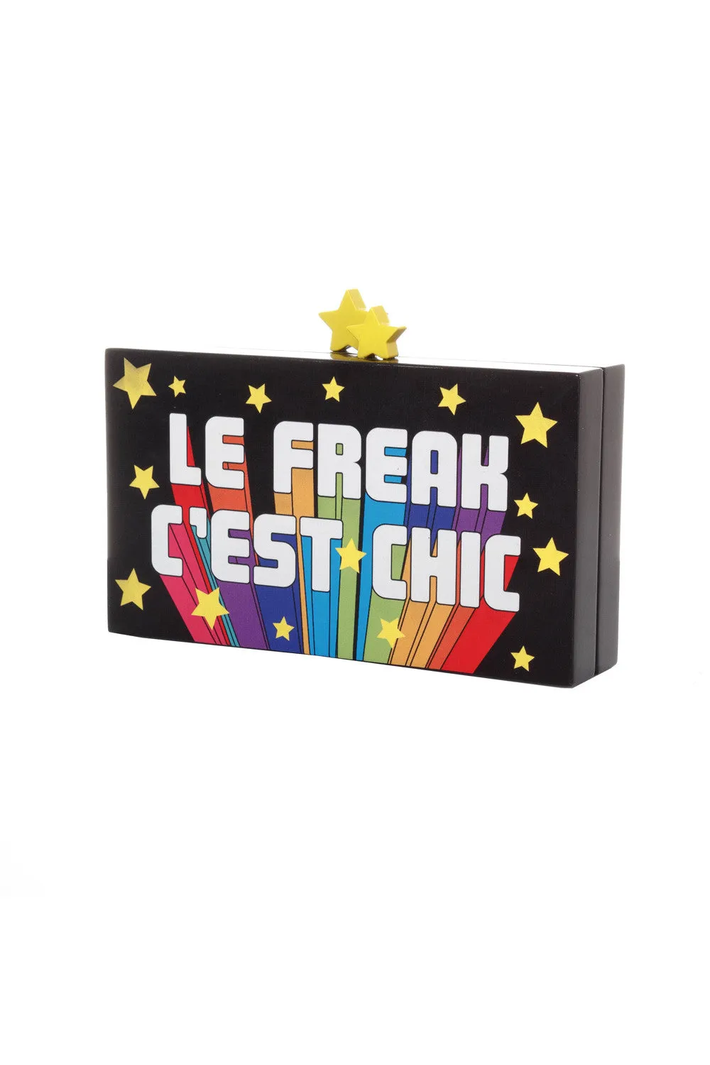 SOLD OUT: Le Freak Wooden Clutch