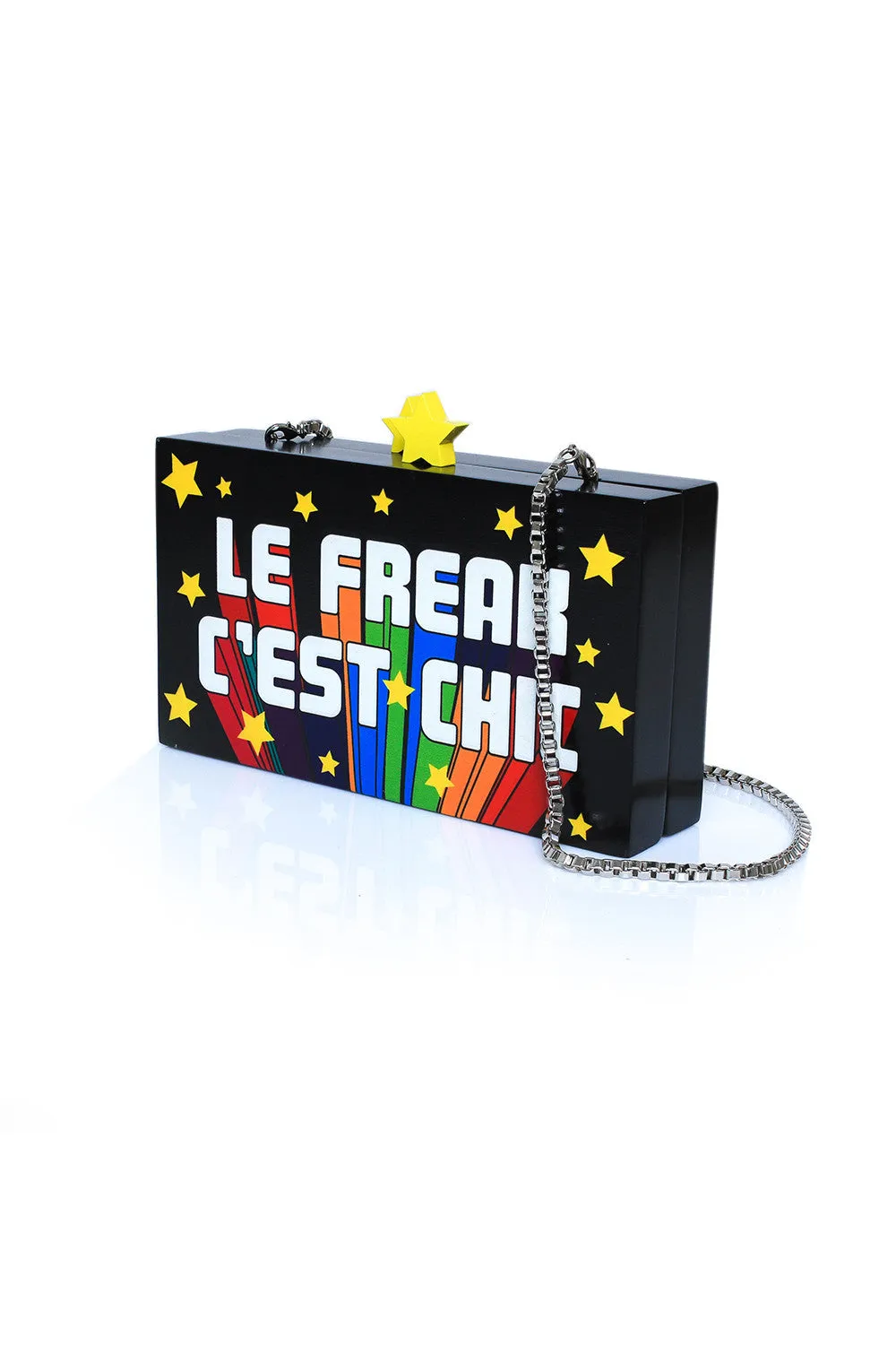 SOLD OUT: Le Freak Wooden Clutch