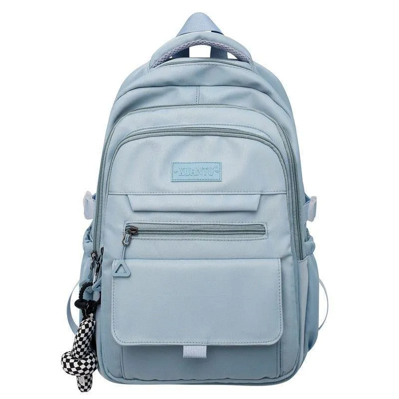 Stylish Nylon School Bag - College Cool Backpack WV120