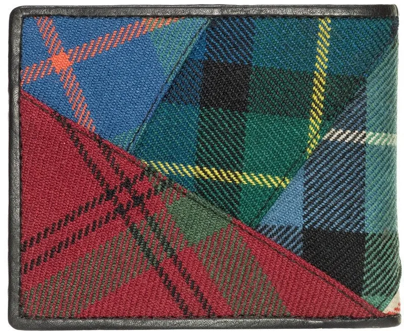 Tartan Patch Wallet