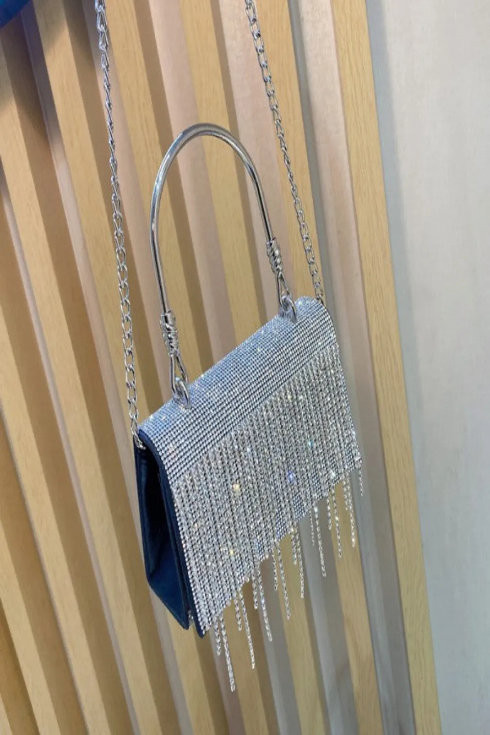 Tassel Rhinestone Handbag