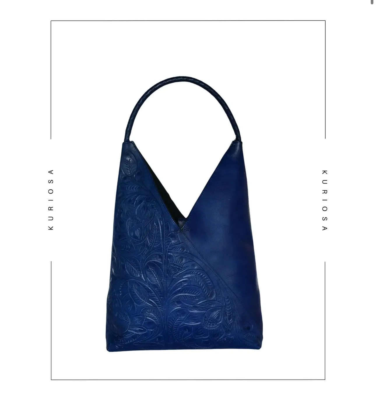 The Nancy Ann Handbag in Navy