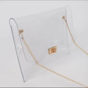 Transparent Envelope Clutch