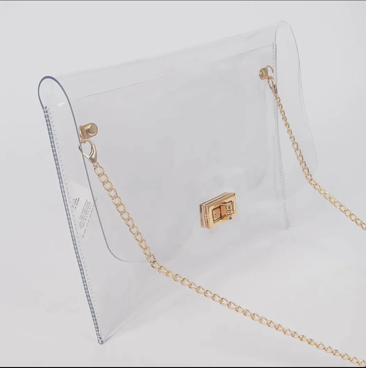 Transparent Envelope Clutch