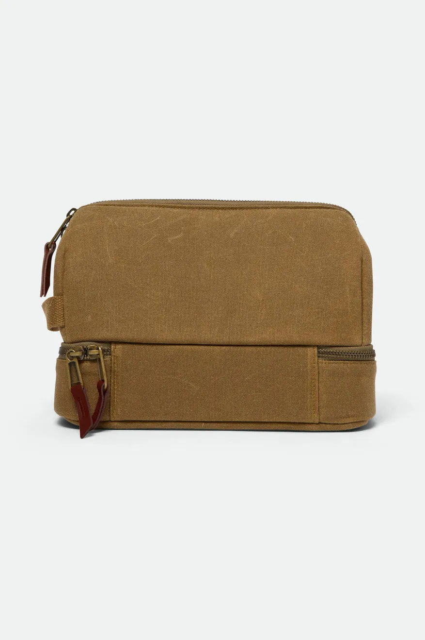 Traveller Dopp Kit - Olive Brown