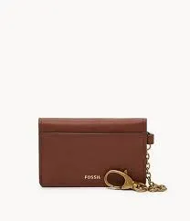 Valerie Card Case, Brown | FOSSIL