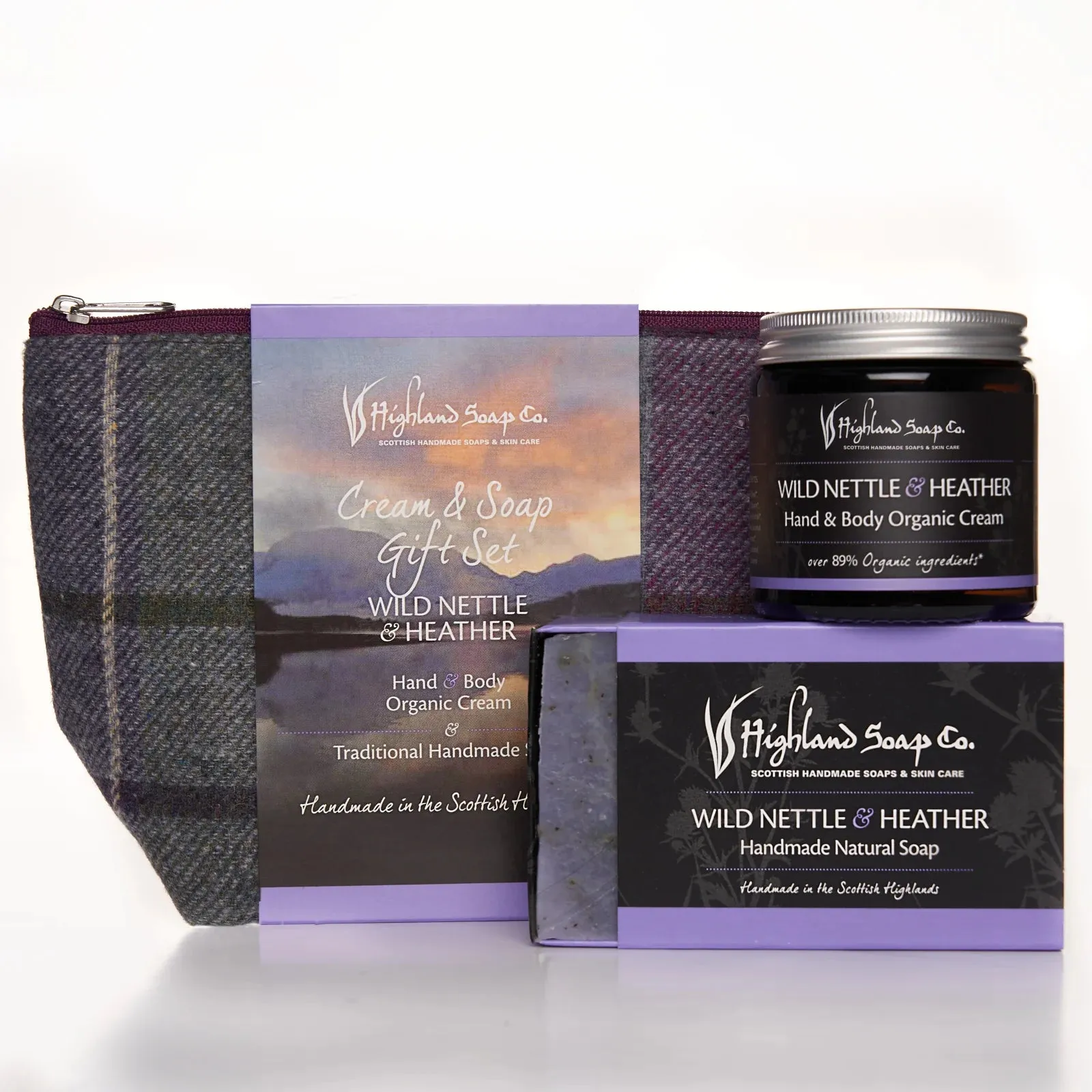 Wild Nettle & Heather Soap & Cream Gift Set